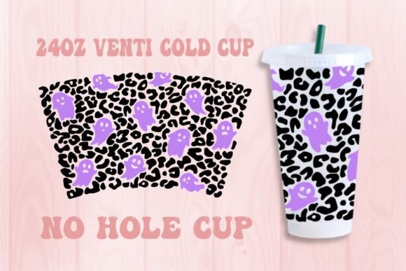 Halloween Leopard Spooky No Hole Svg