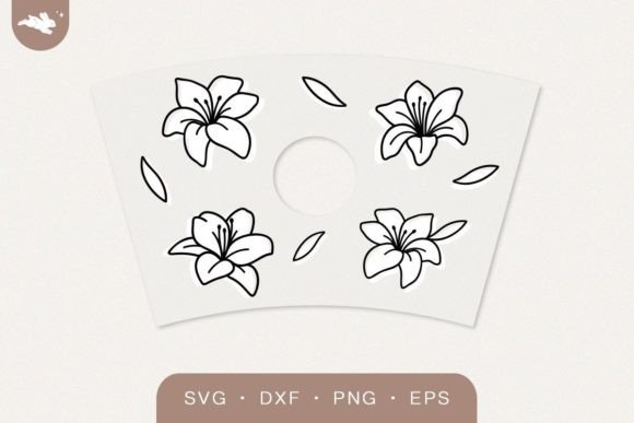 Lily Cup Wrap: A Floral Embroidery Design That Fits Real Life