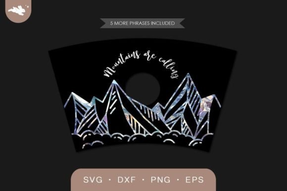 Mountains Cup Wrap